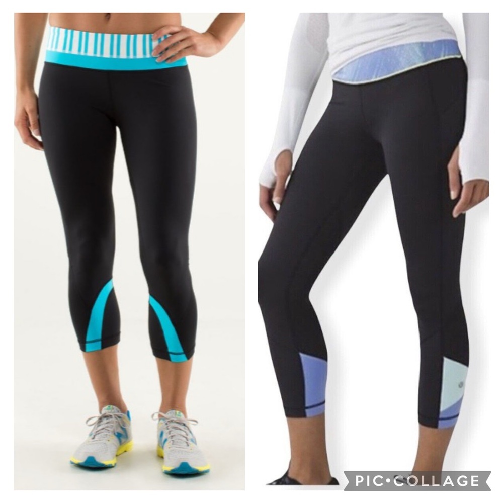 2 for 1 Lululemon Size 4 Leggings Bundle